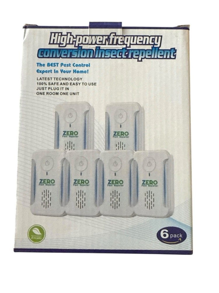 High-Potency Frequency conversion insect repellent 6pk