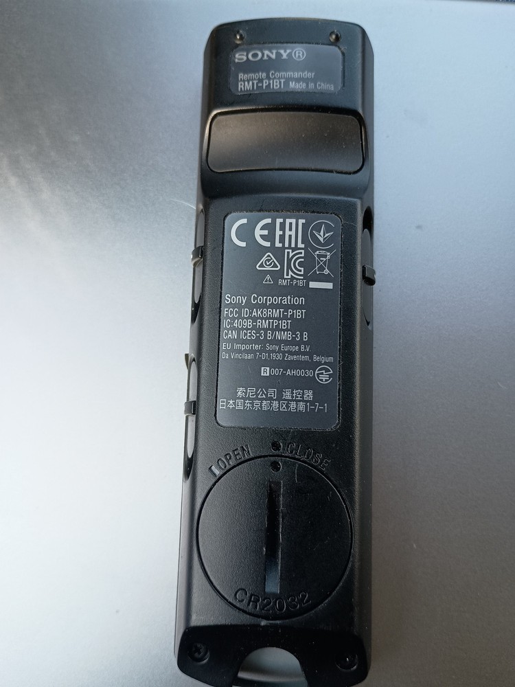 Sony RMT-P1BT Remote Controls - Black Fully Tested