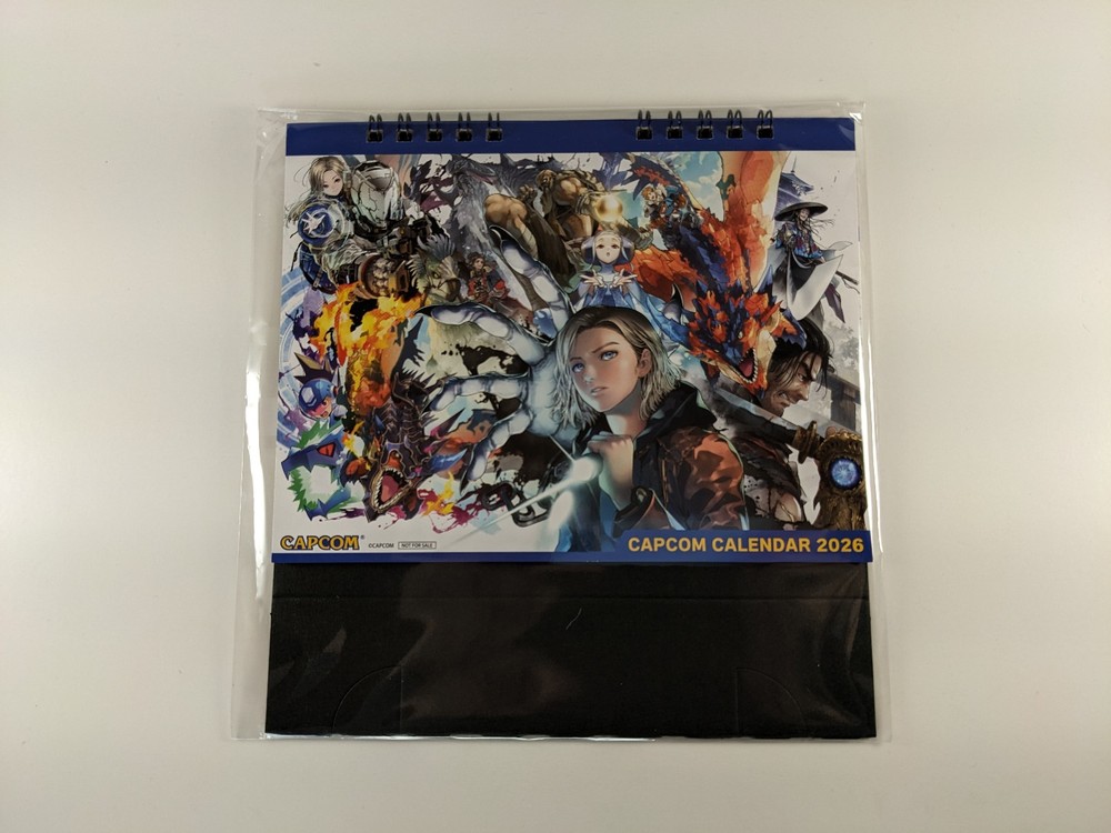 Capcom 2026 Desk Calendar