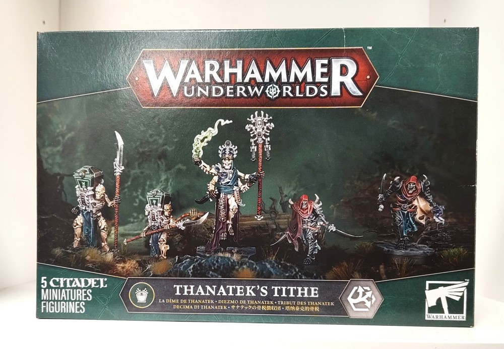 Warhammer Underworlds Ossiarch Bonereapers THANATEK'S THITE single models