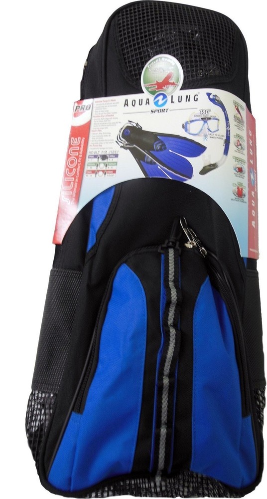 AQUALUNG Snorkel Set with Split Blade Fins