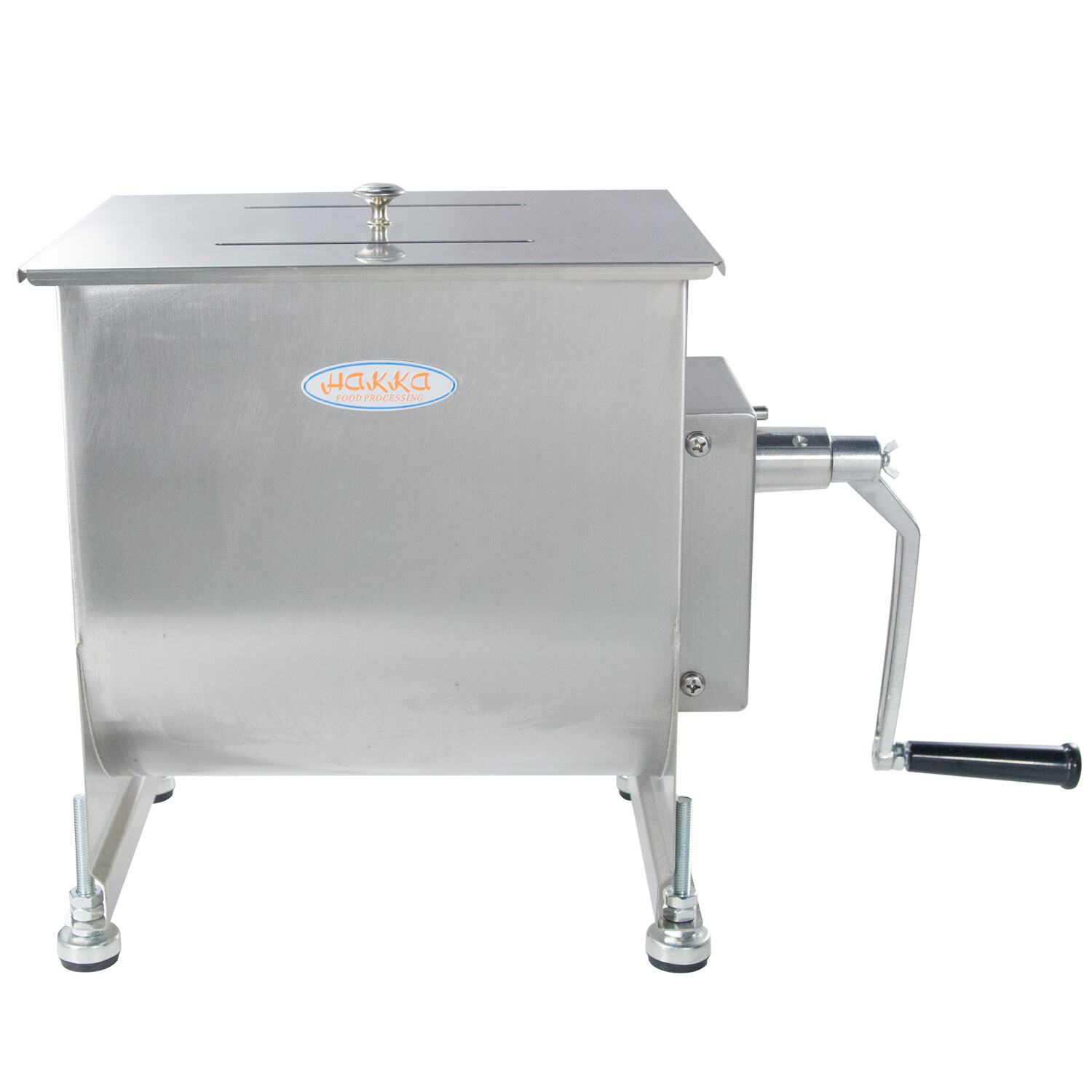 Hakka Refurbished Meat Mixer Stainless Steel 15/30/90LBS Meat Mixing Hopper