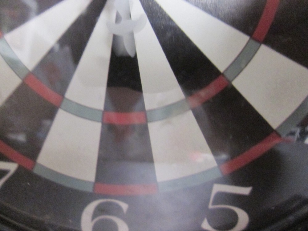 Dart Board Desk /Table Clock