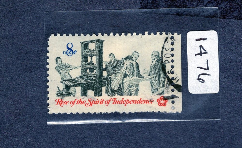 1973 Stamp #1476 Pamphleteer Used