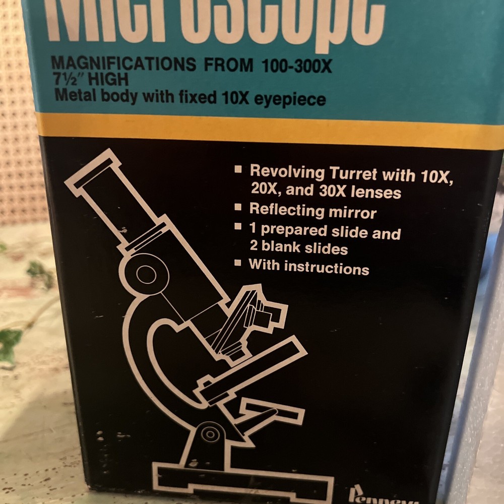Penneys 300 Power Microscope Kit With Slides