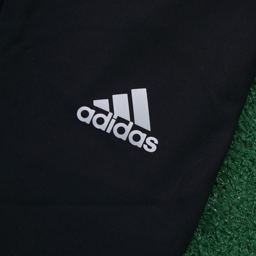 Adidas TechFit Men's Black Perf. Climacool Compression Training Long Tights