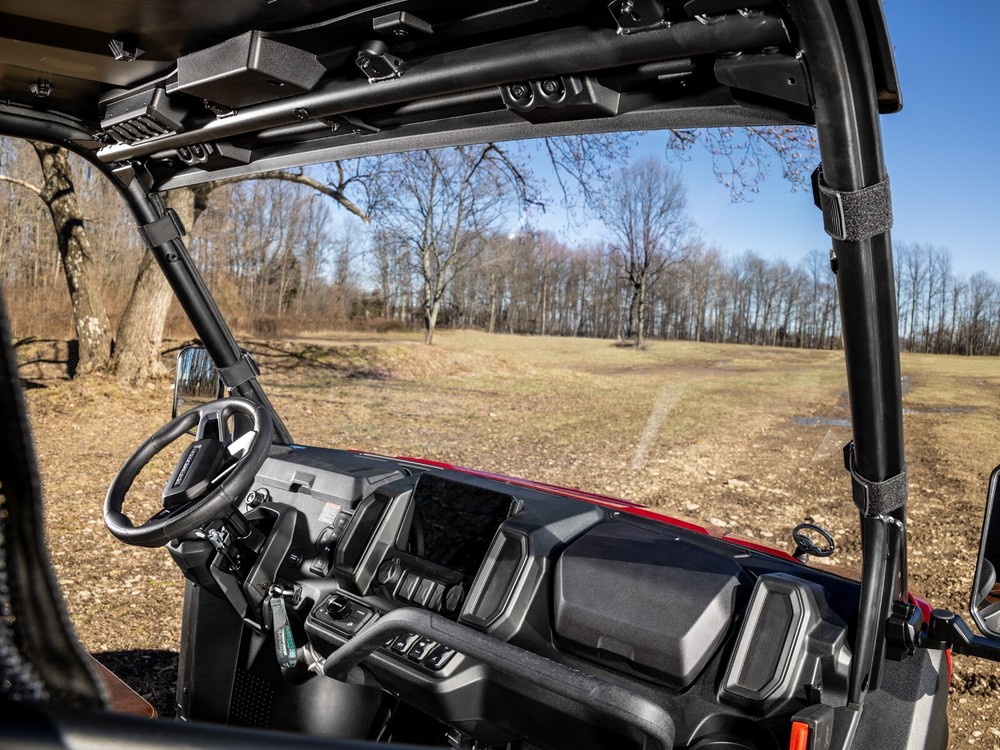 SuperATV Pro-Scratch Resistant Full Windshield for CFMoto UForce U10