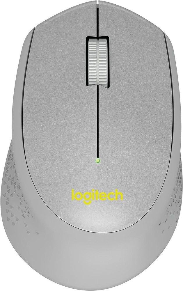 Logitech M330 SILENT PLUS Wireless Mouse with USB Nano Receiver Gray