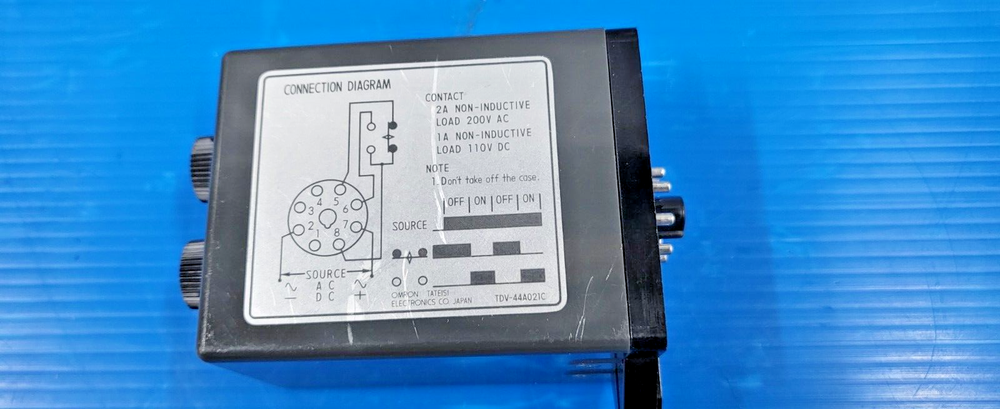 OMRON TWIN TIMER TDV-1 24VDC