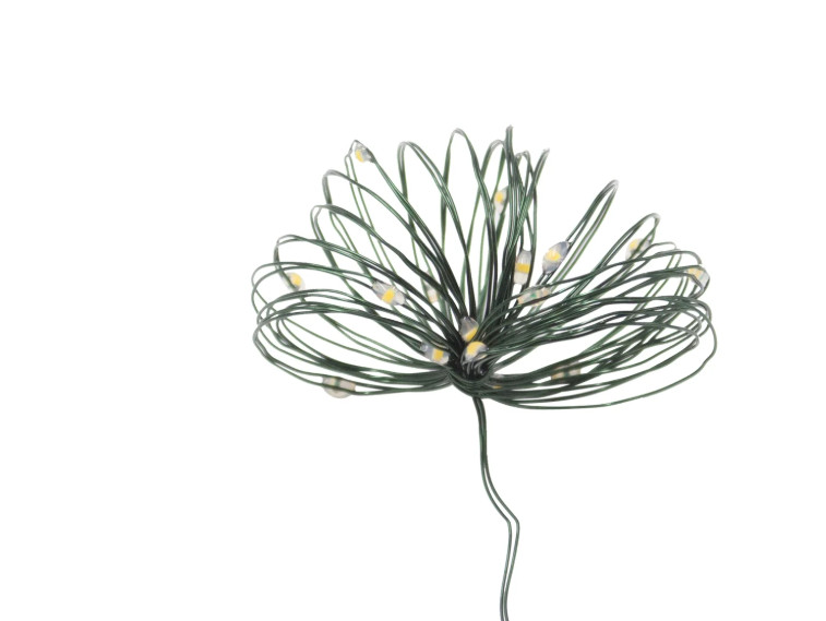 Holiday Time 3-Function LED Ultra-Slim Wire Light Set, Warm White, 18 Count