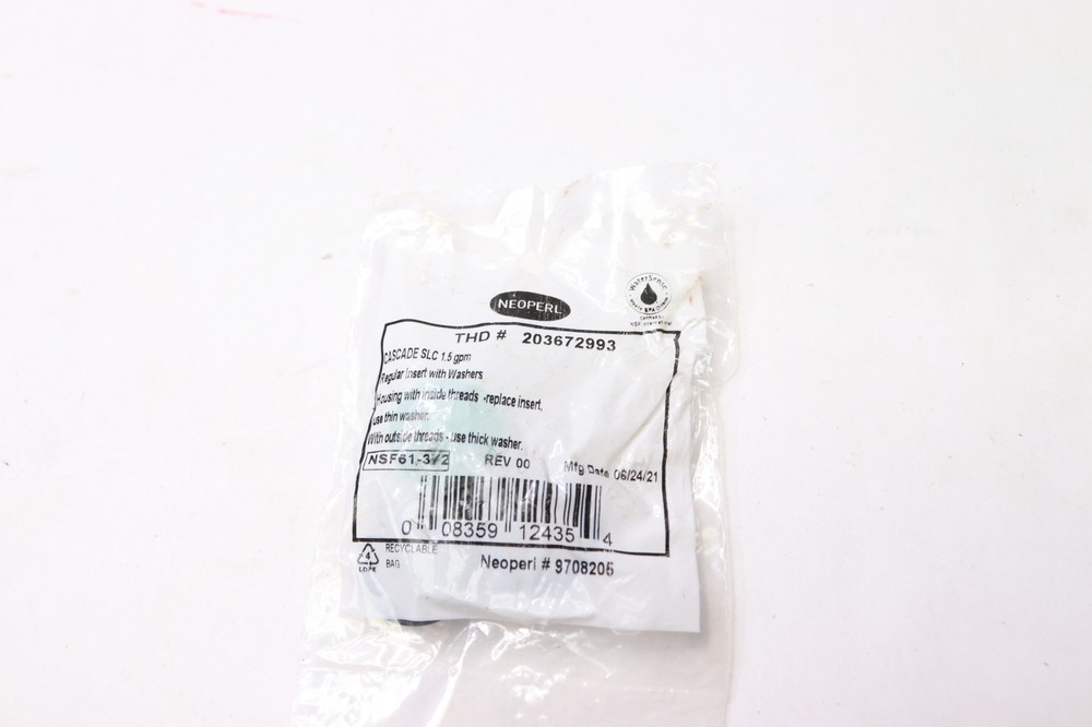 Neoperl Cascade SLC Regular Insert with Washers 203672993