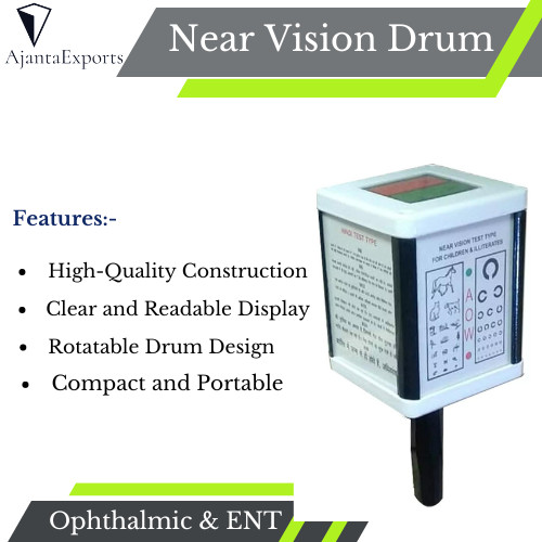 Near Vision Drum Reading Drum Visual Acuity Drum Optometry