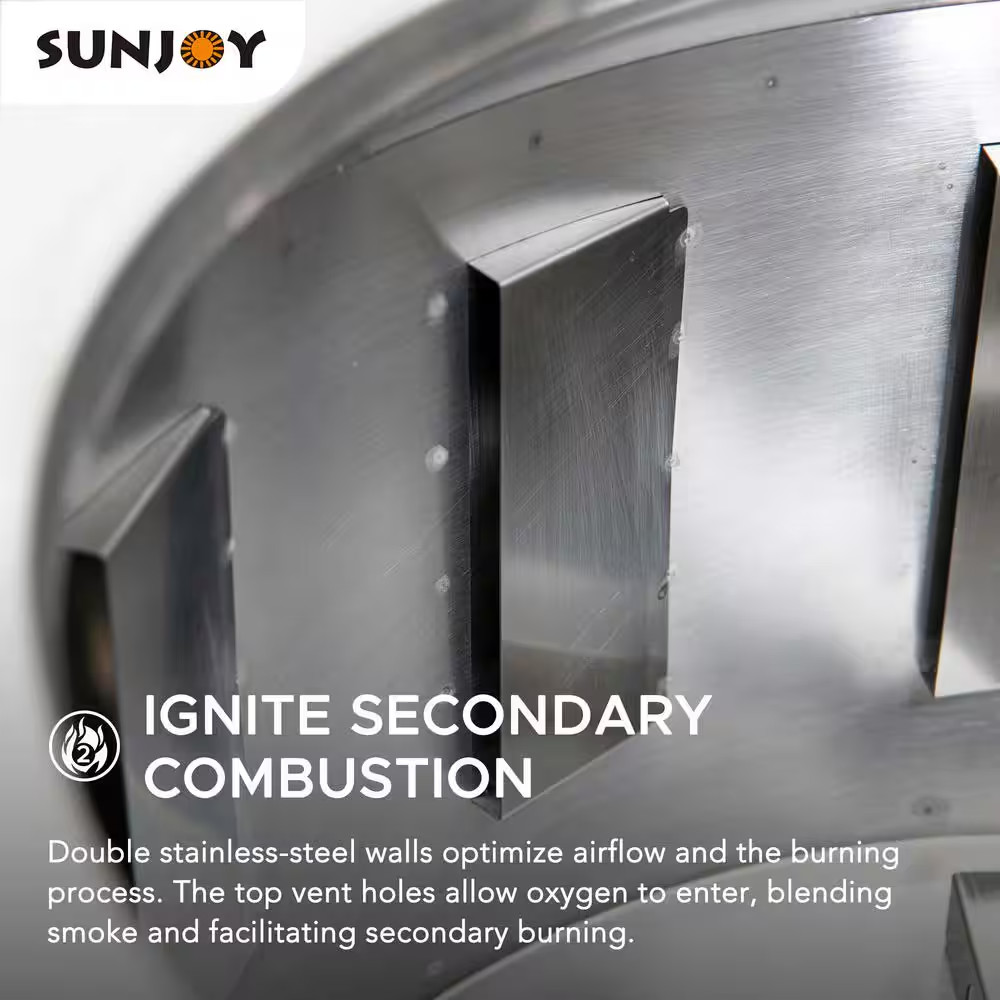 26 In. Lawrence V.1B Hexagonal Low Smoke Firepit