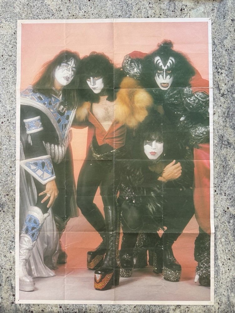 KISS 1981 MUZIEK PARADE MAGAZINE MP GENE PAUL ACE ERIC AUCOIN VINTAGE VERY RARE