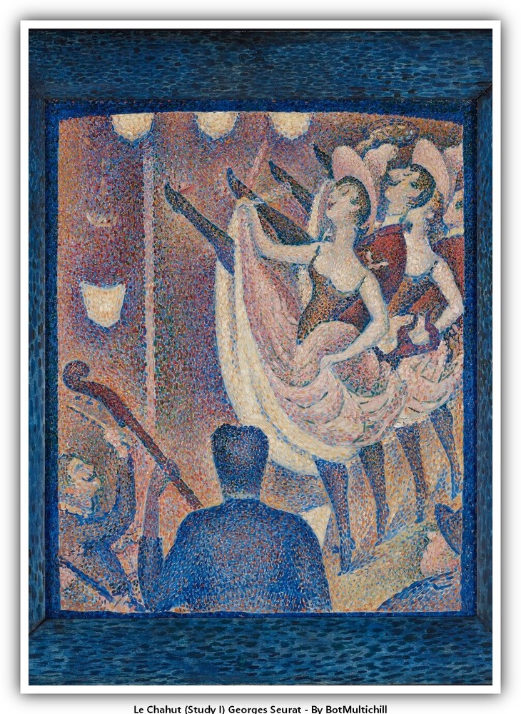 Le Chahut (Study I) Georges Seurat