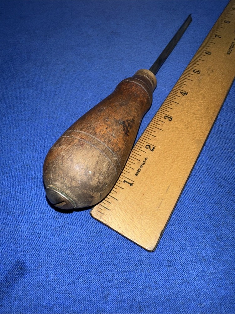 Woodworking Gouge Tool Wood Handle Thin Blade