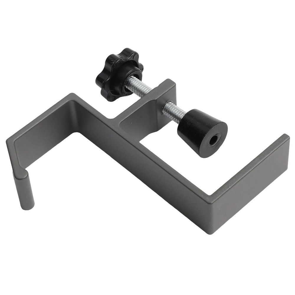 Compact Design Adjustable Clamp Hooks Set of 3 for Desktop Organization