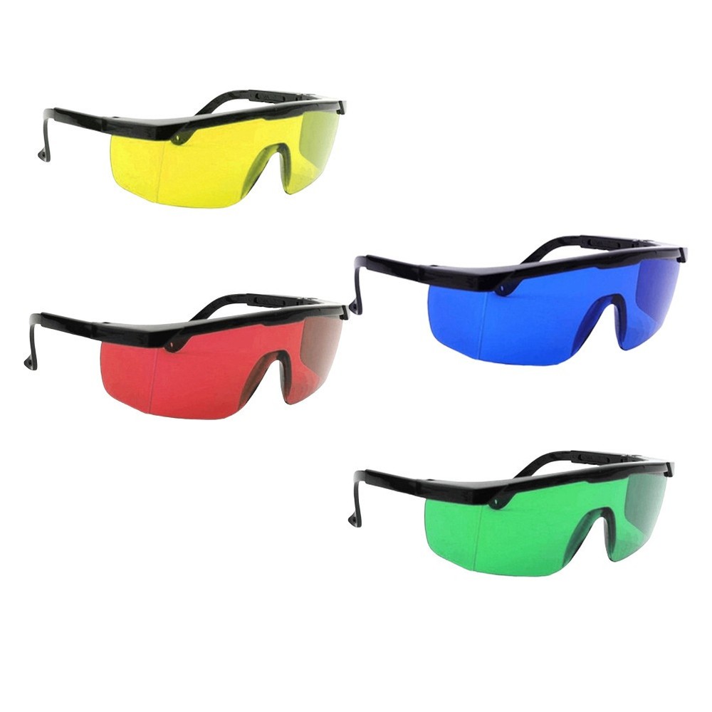 4Pcs Protective Glasses Eyeglasses Eye Patch Eye Protector (Green,