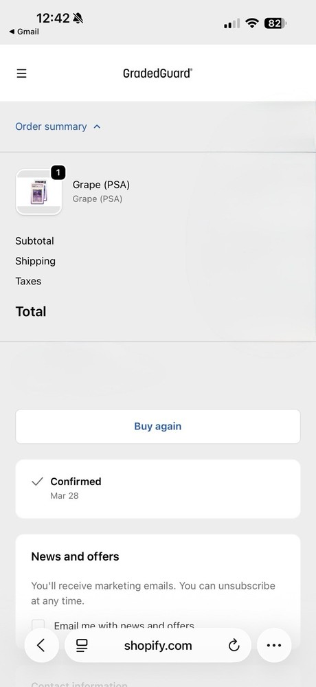 Graded Guard Grape ✅ PSA - PRESALE CONFIRMED ✅