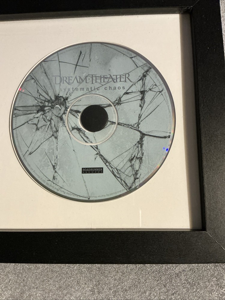 Dream Theater - Dream Theater- Systematic Chaos- Signed CD Insert