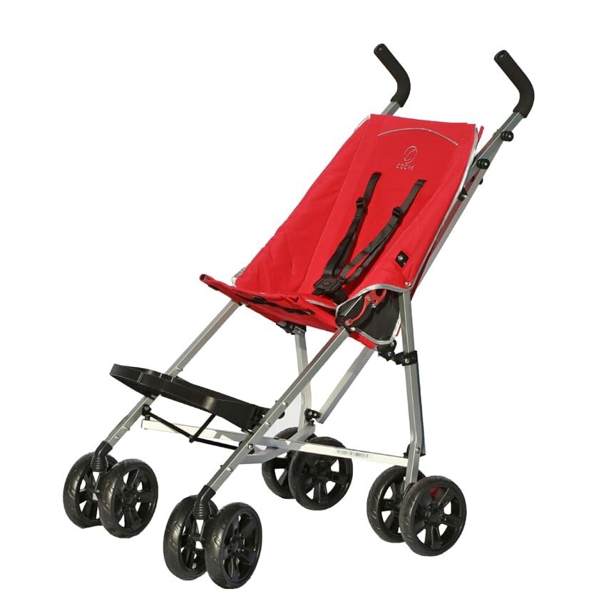 Coche XL Lightweight Special Needs Stroller in Red (New, Open box)
