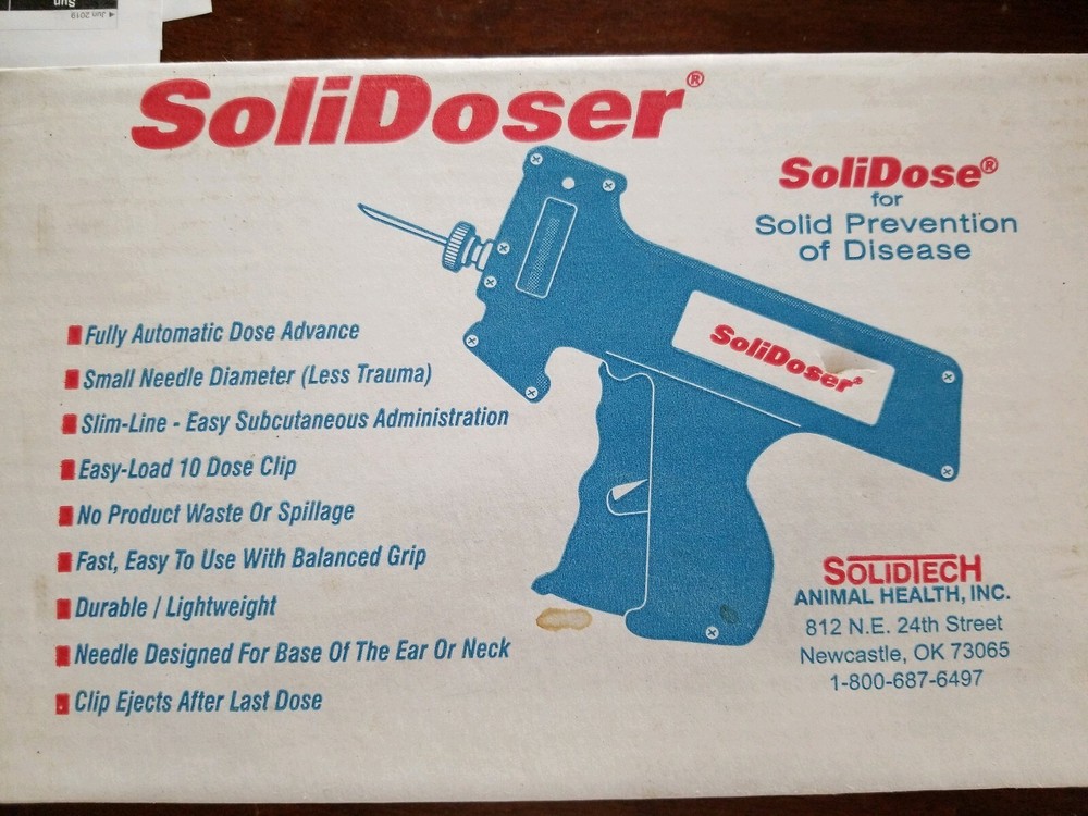 SoliDoser Fully Automatic Dose Advance Without Dose Clip