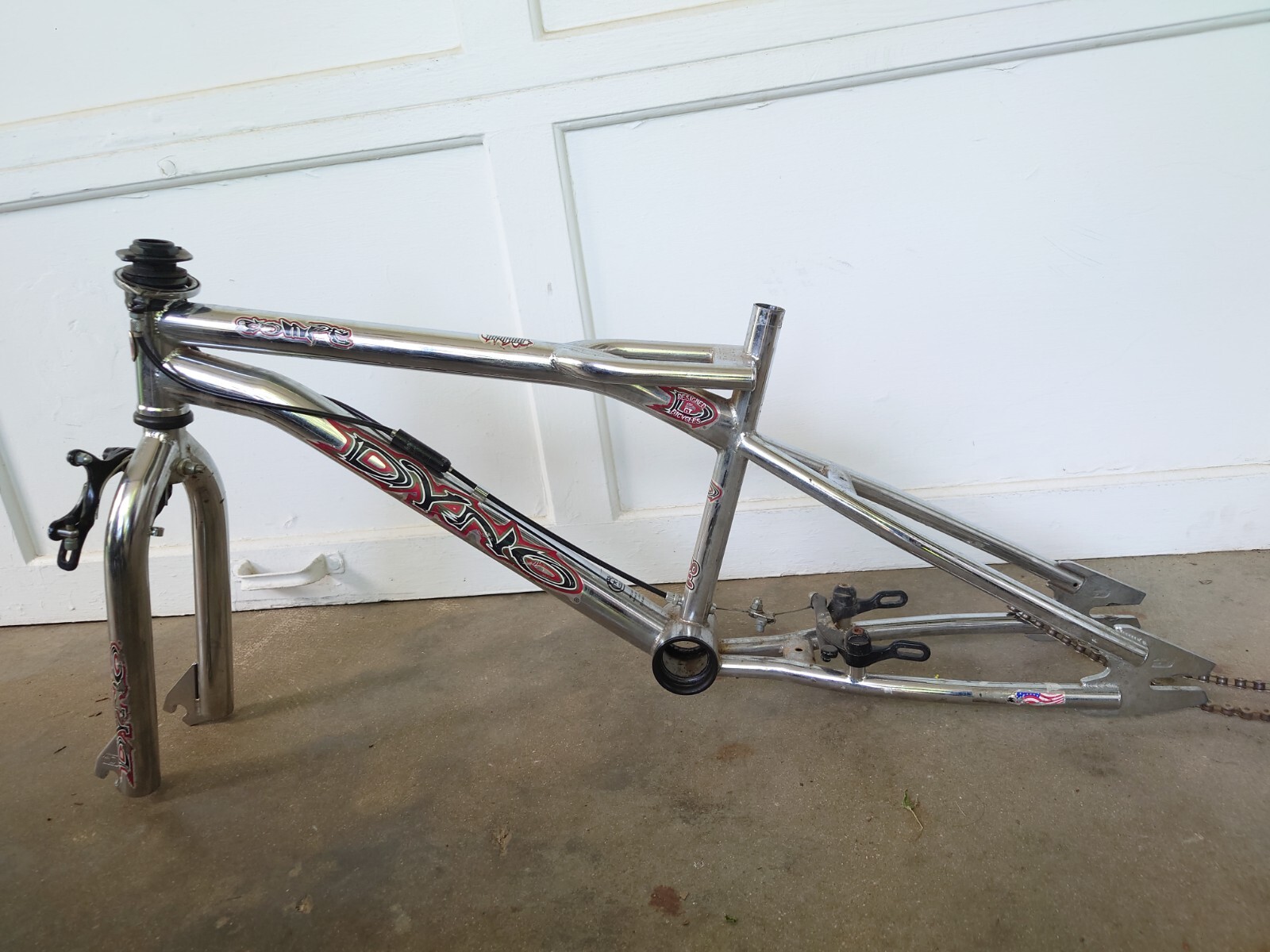 Dyno Compe BMX Freestyle Bike Frame