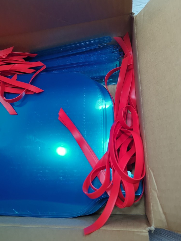 Bundle Lot 95 Count Face Shield Disposable Washable Protective Cover Clear Mask