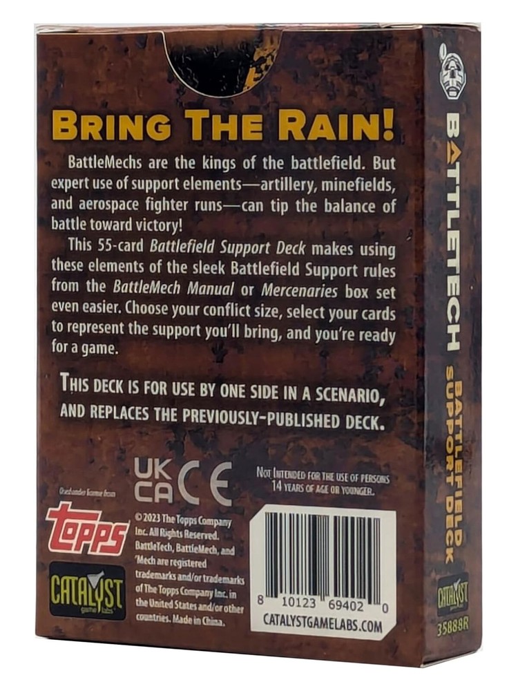 BattleTech: Battlefield Support Deck (Revised)