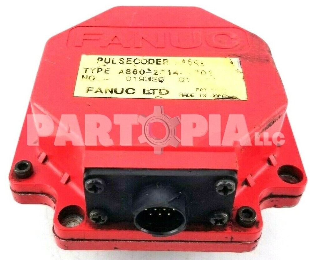 Fanuc, A860-2014-T301 Pulsecoder Alpha A64ia Encoder, Pulse Analyzer, CNC