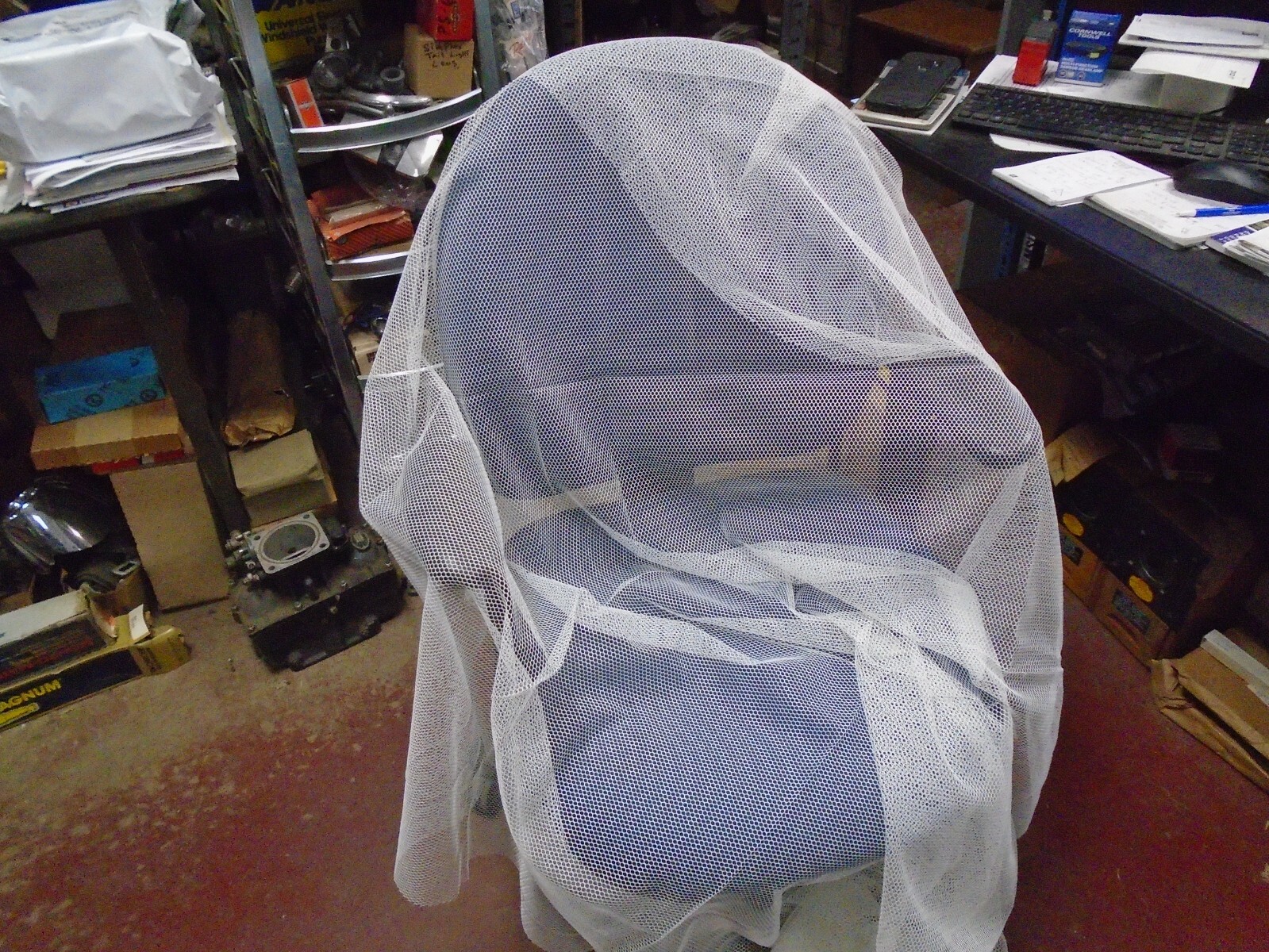 white snow camo military net 5x8 goose, duck,blind