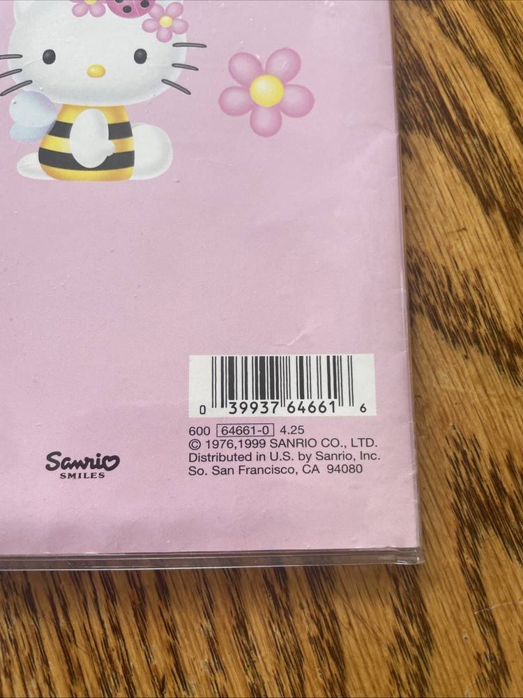 Hello Kitty Coloring and Activity Book & Vtg Notepad/Envelope - g4