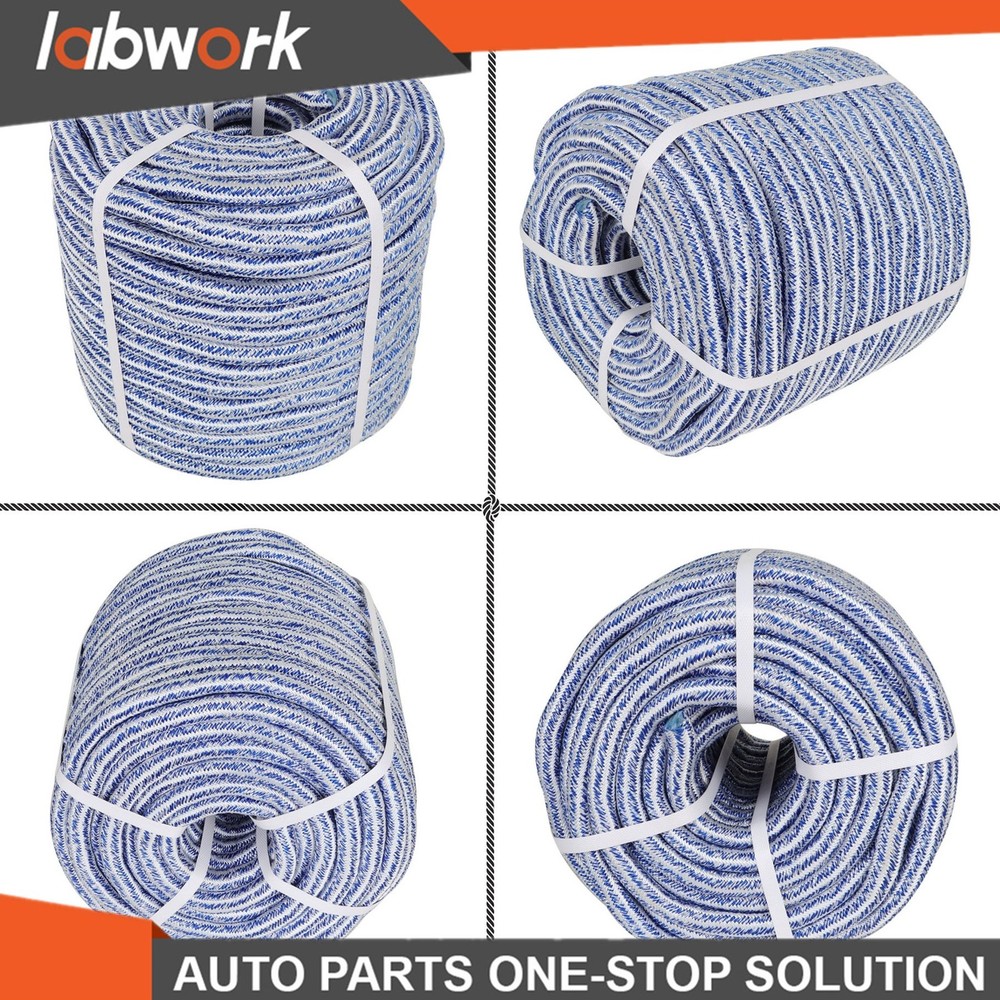 Labwork 24 Strand Braid Polyester Rope 3/4" × 200' Arborist Tree Rope