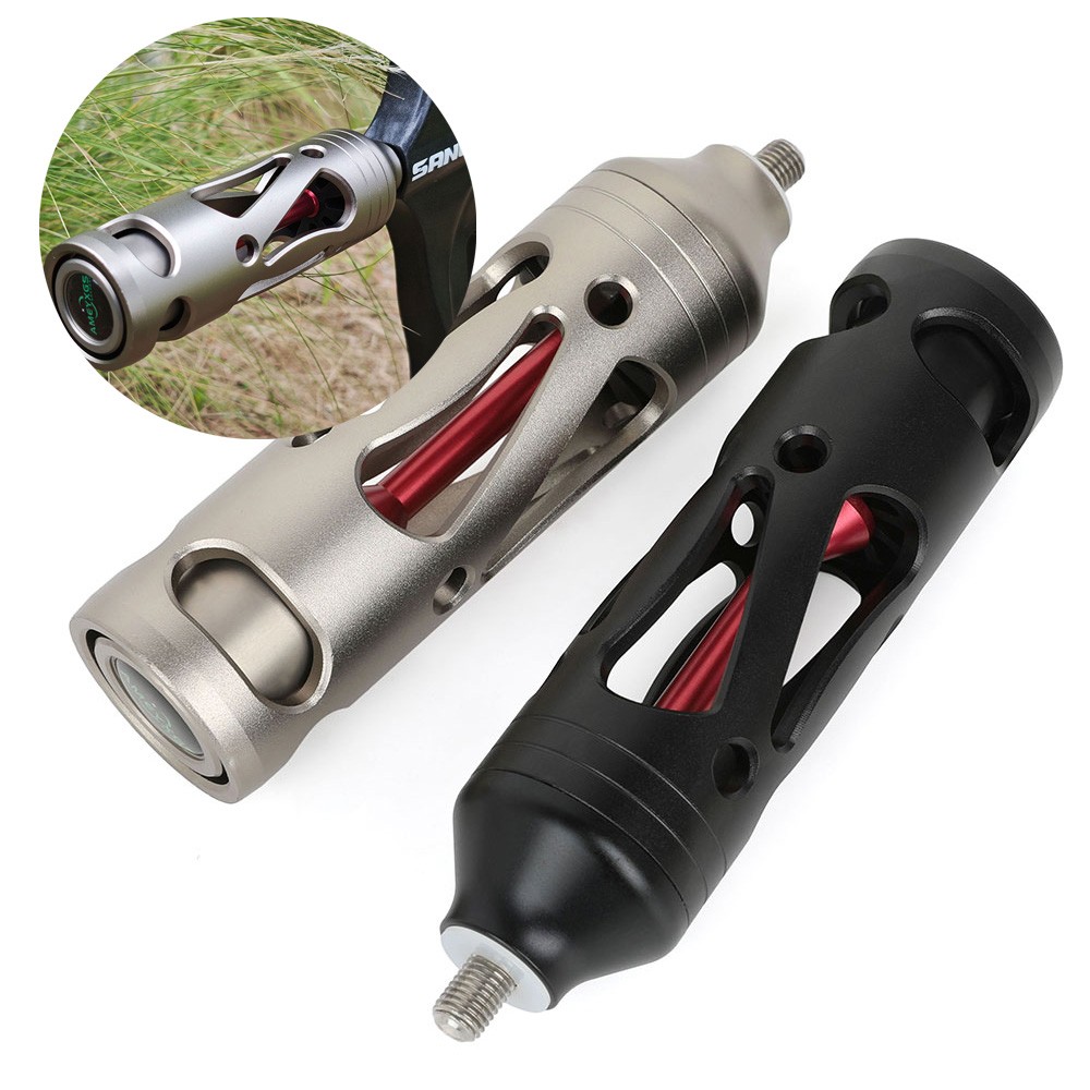 5 Inch Alloy Shock Absorption Stabilizer Universal Thread Compound Bow Hunting
