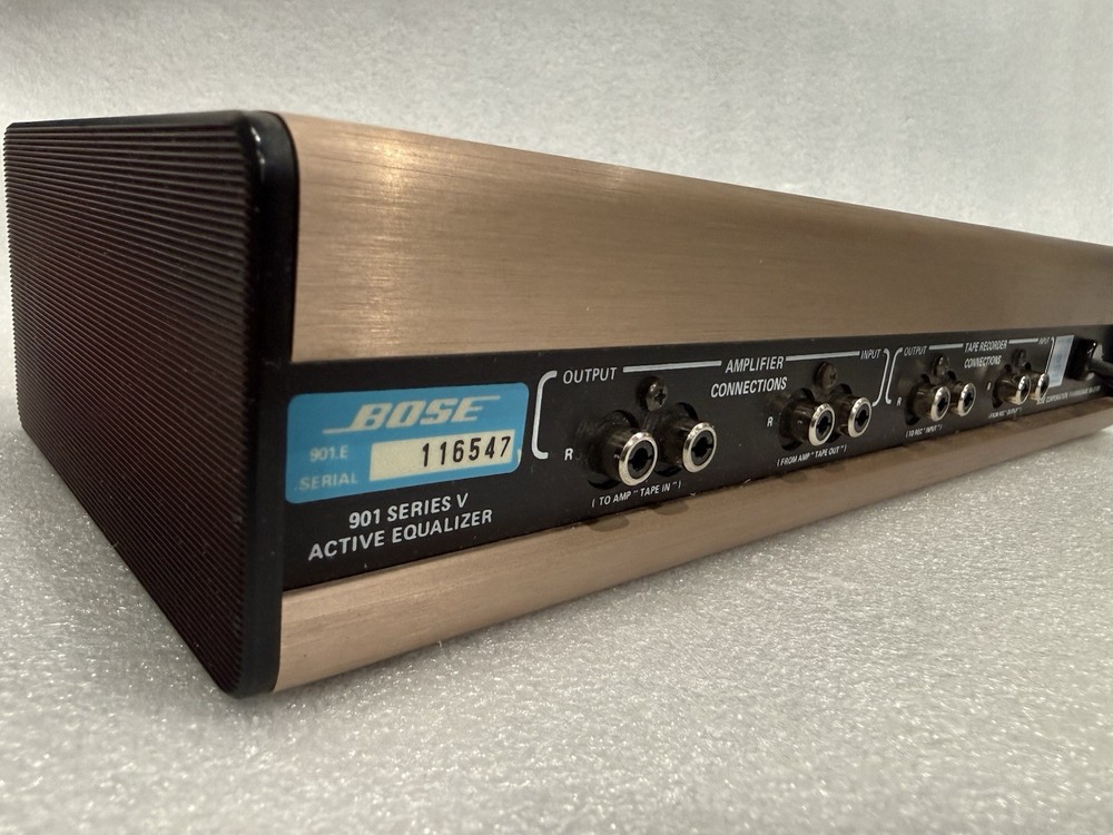 Bose 901 Series V Active EQUALIZER EXCELLENT Cond. • Powers On