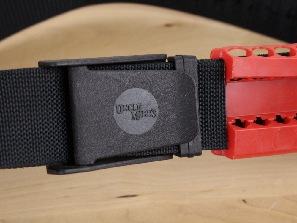 Uncle Mike's Sidekick Police Duty Adjustable Black Belt with Modifications