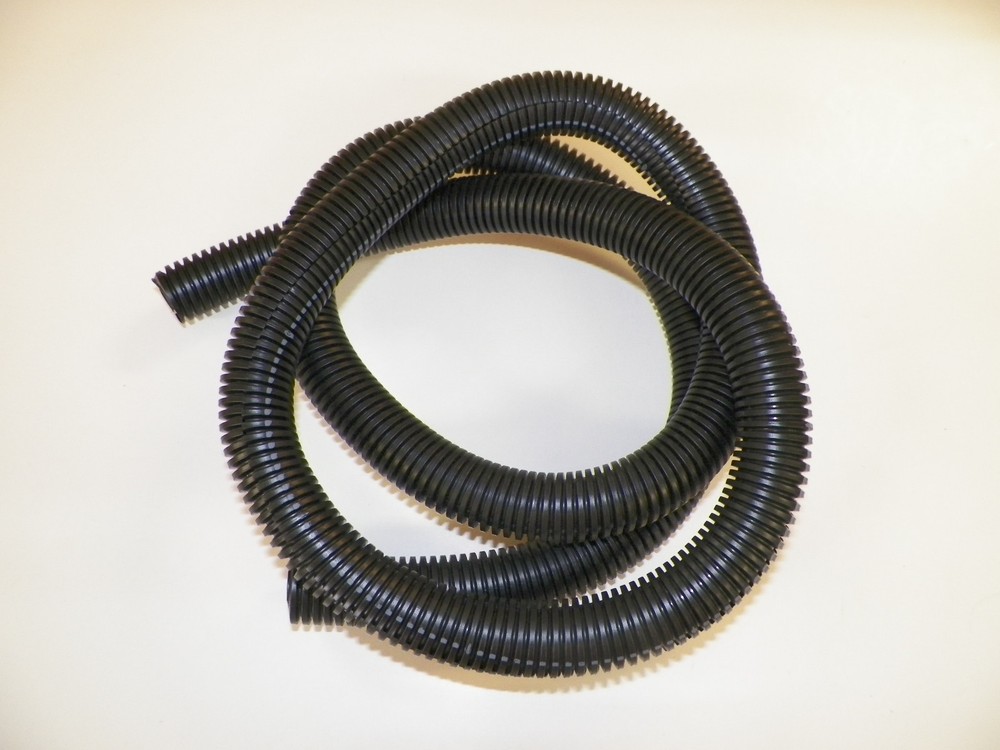 BLACK SPLIT SLEEVE WIRING HARNESS LOOM FLEXABLE WIRE COVER PROTECTION FLEX