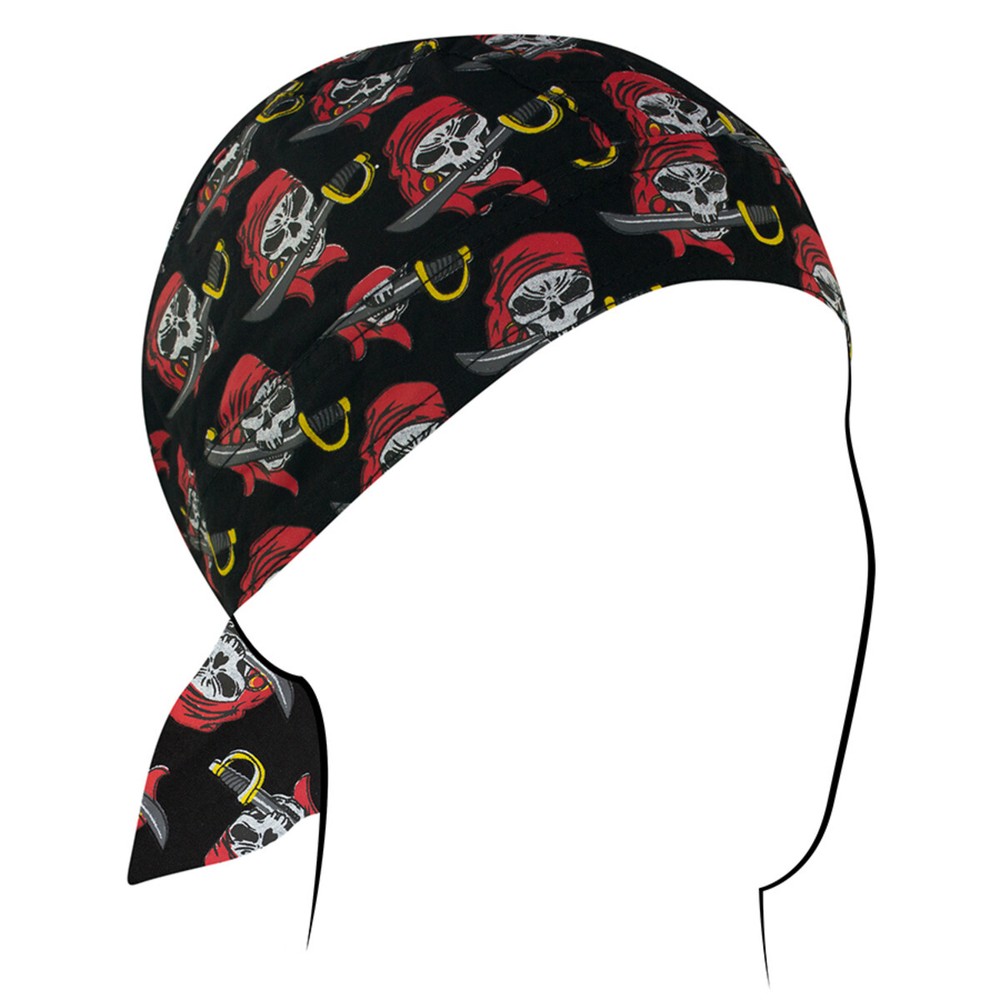 Zan® Flydanna® Cotton Gray Pirate