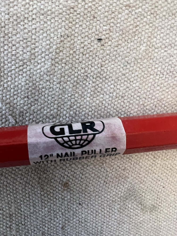 New GLR 12” Nail Puller With Rubber Grip
