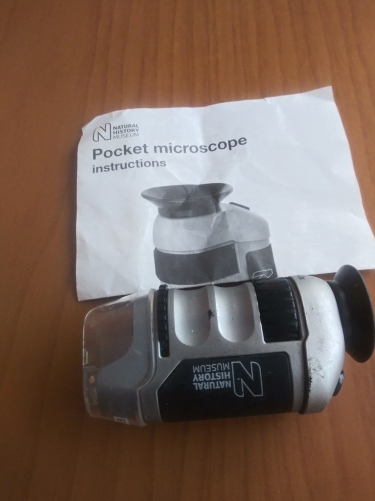 vintage pocket microscope