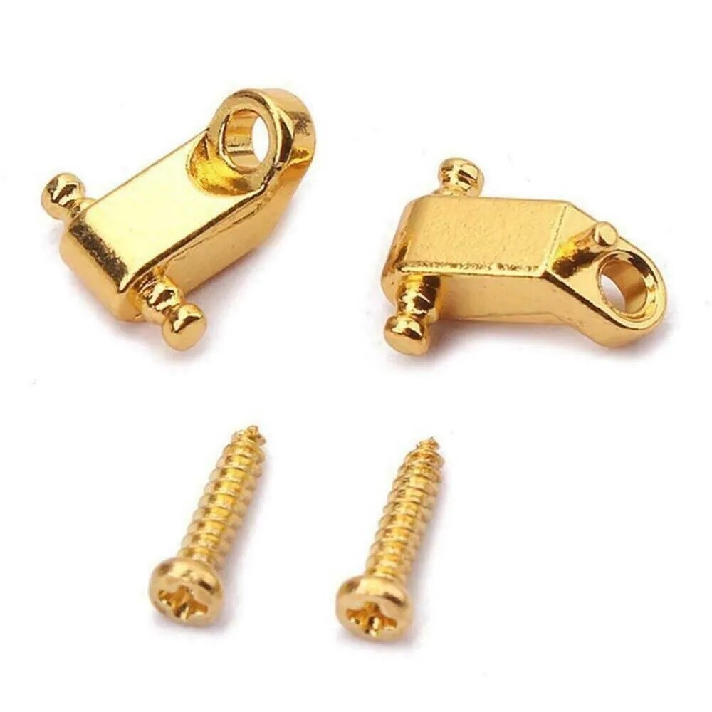 Gold Guitar String Tree Retainer Guide for Fender Strat Tele