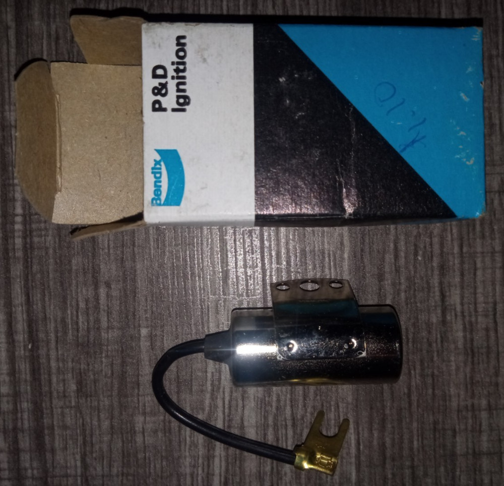NOS Vintage Bendix P & D Ignition IHC-65 Condenser, 0781AT