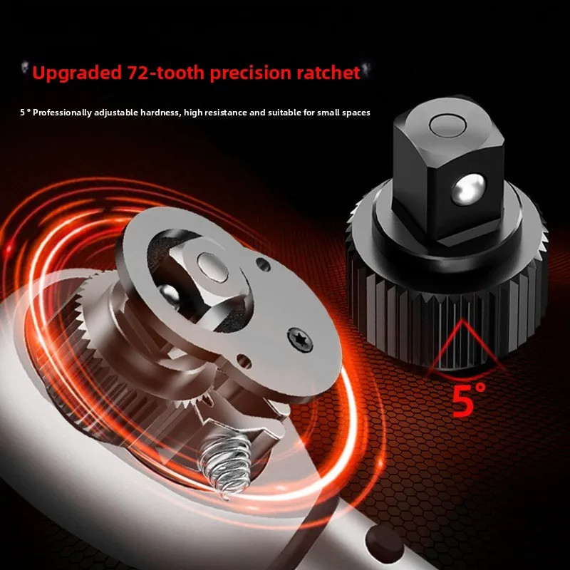 1/2" Torque Wrench Snap Socket Professional Drive Click Type Ratcheting