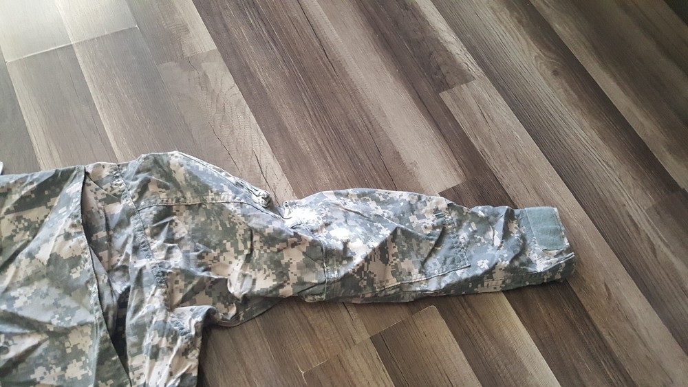 Team soldier Uniform Coat FR Medium Long Digital Camo NWT