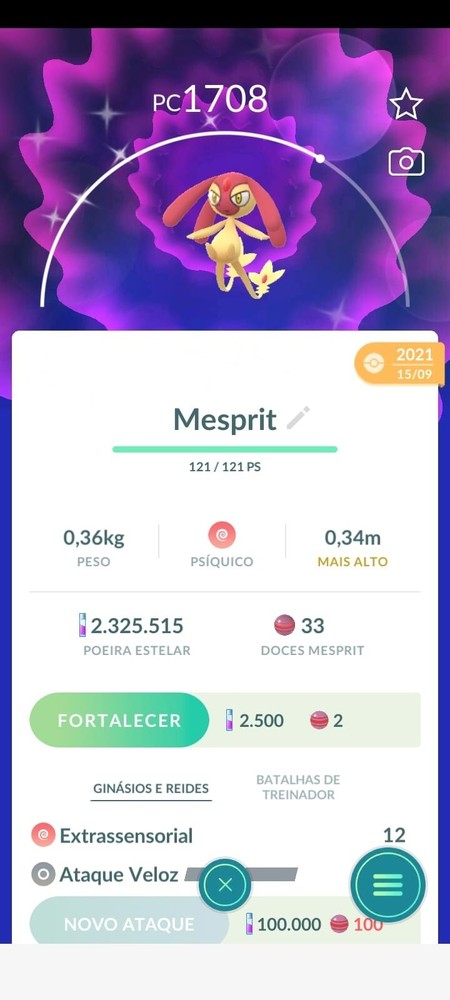 Mesprint Shiny pokemon GO (Read Description)