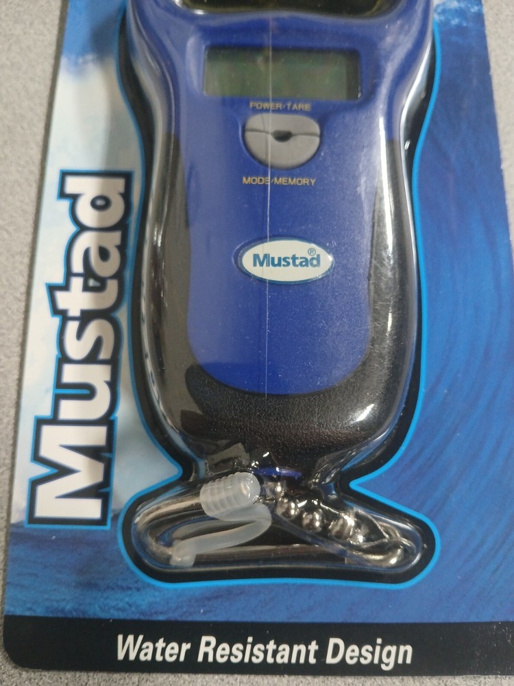 MUSTAD PRECISION DIGITAL SCALE 50LB Water Resistant. Nice!