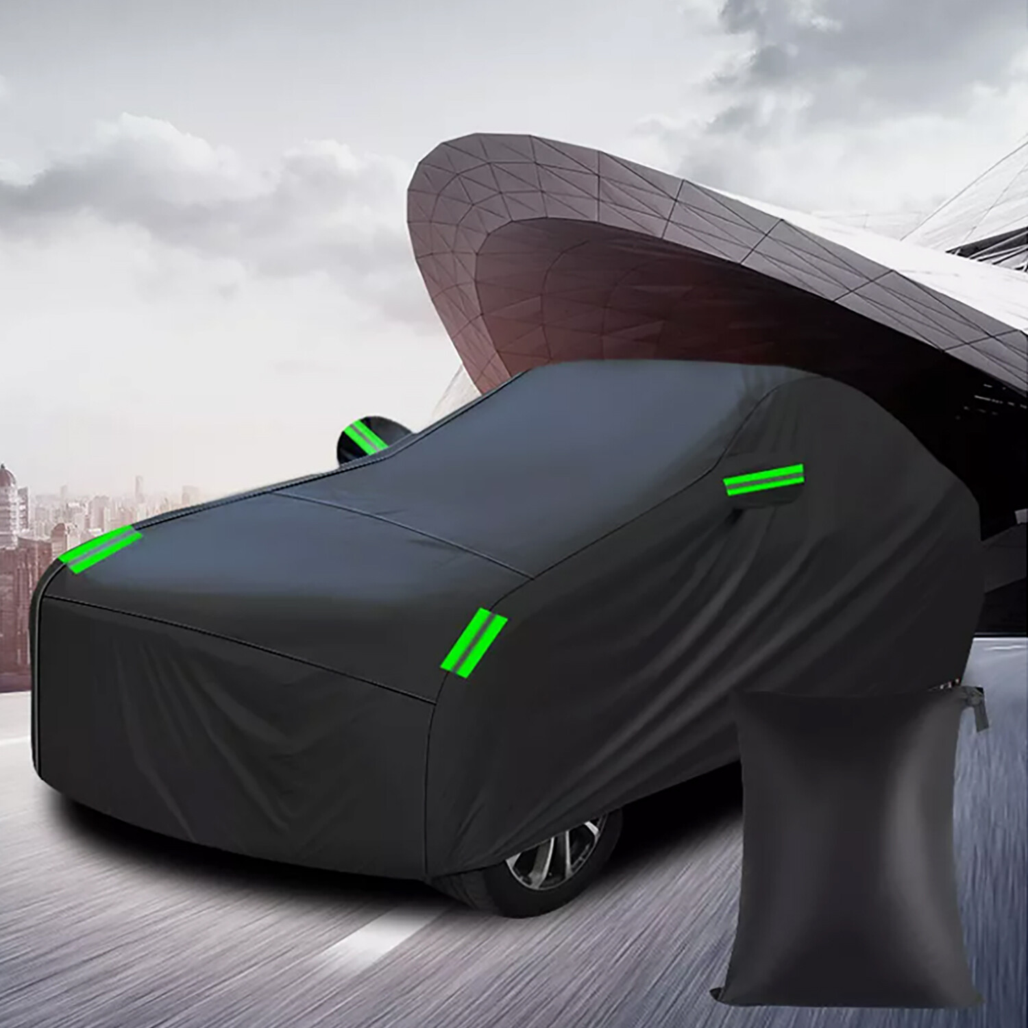 For Ford Mustang Full Car Cover Outdoor Waterproof Sun UV All Weather Protection