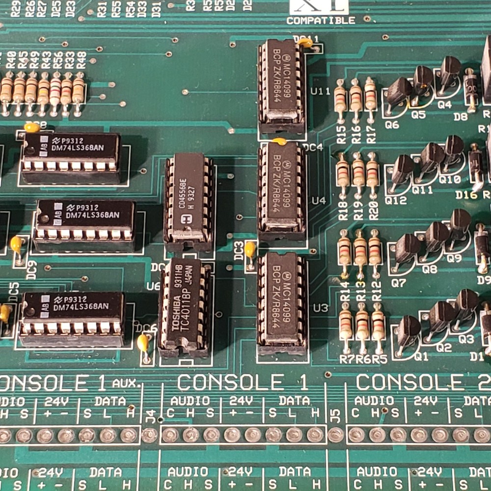 Telecor II CBU-2 Rev 8 Plug In Module Console Relay Control Board