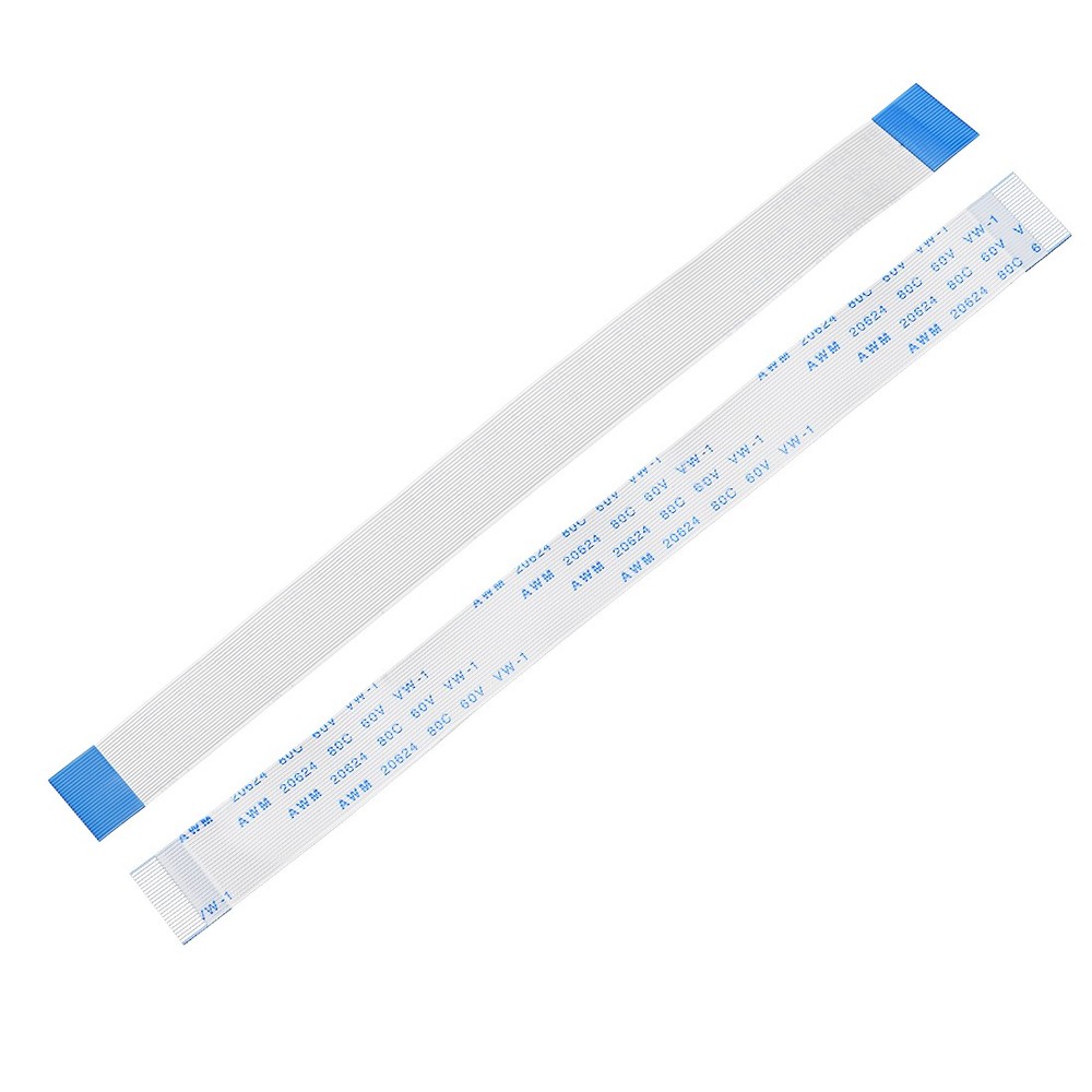 Flat Flex Cable, 24 Pin 150mm FPC FFC Tape Cable 5pcs (Type A)