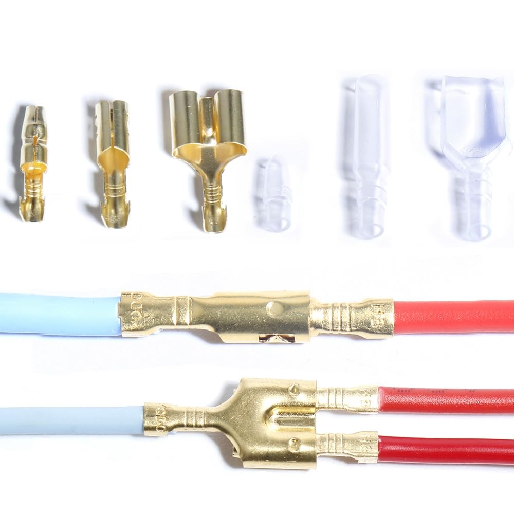 4.0mm Bullet Terminals, Docking Quick Connector, Insulating Sleeves, Brass